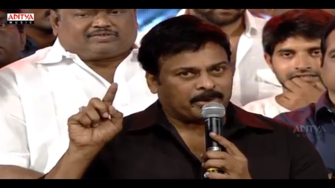 Chiranjeevi Emotional Speech - Govindudu Andarivadele Audio Launch Live - Ram Charan