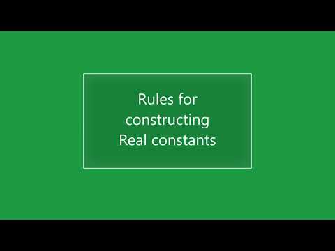 Rules for constructing
