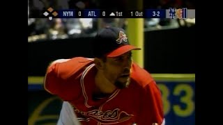 Smoltz fans 15 in loss to Mets