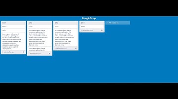 Drag and Drop Lists Trello Style with Custom Elements