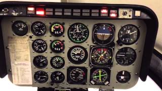 TH-57 Cockpit trainer (CPT) -- Normal start