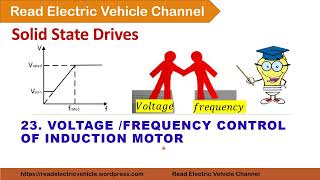 V/f  control of induction motor drive/variable frequency control