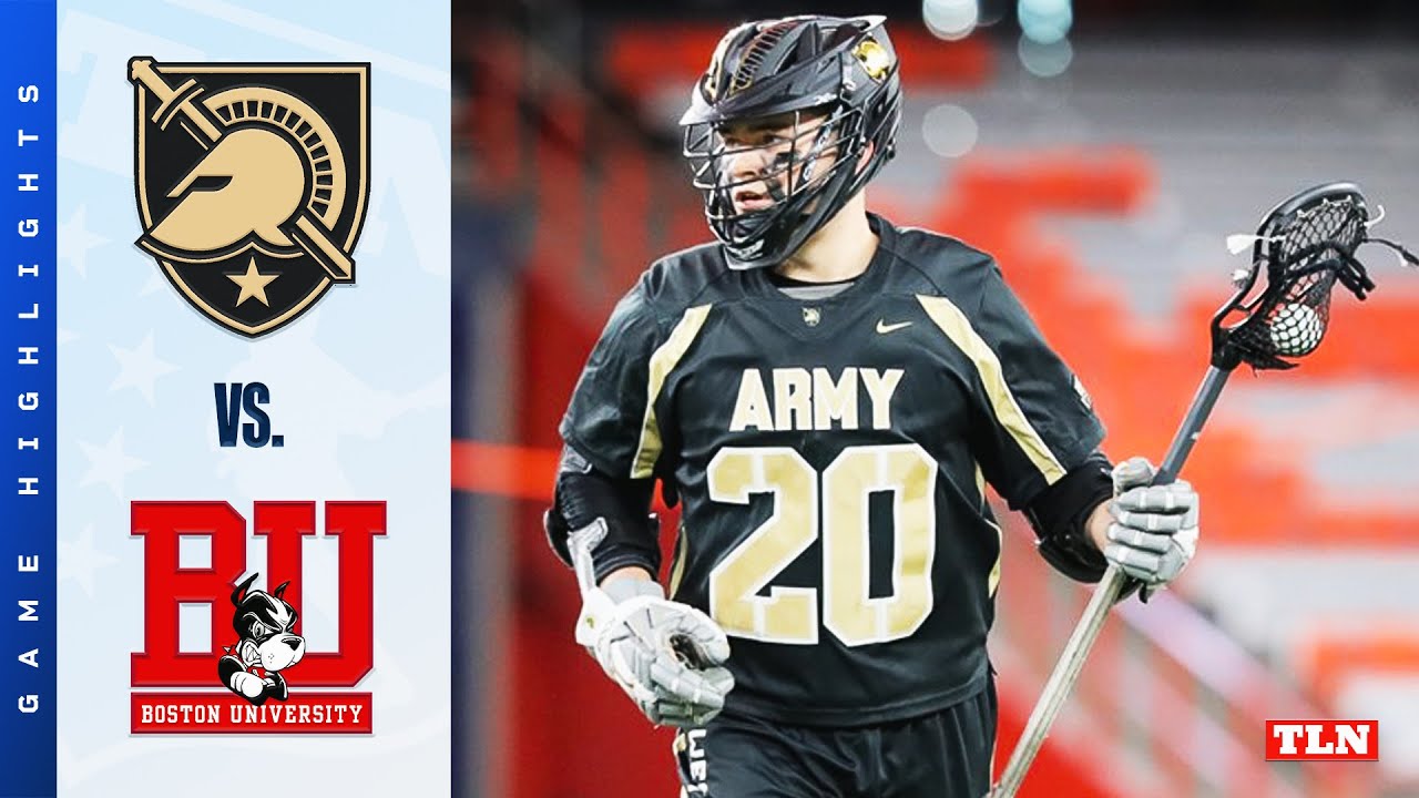 BRENDAN NICHTERN 10 POINT GAME! Army vs. Boston University | 2022 College Lacrosse Highlights