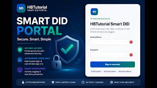 HBTutorial Smart DID Portal – Secure DID Management & Intelligent Call Routing