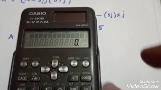 Details Complex Number/ Multiplication & Division using fx-991MS calculator Update