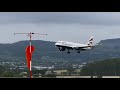 British Airways Airbus A320-232 G-EUUZ arriving in Glasgow Int Airport from LHR #aviation