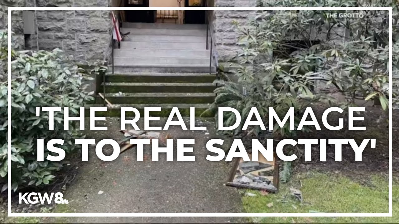 The Grotto in Northeast Portland vandalized during overnight break-in