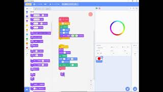 Scratch 色1_色の数-ペンとスタンプ