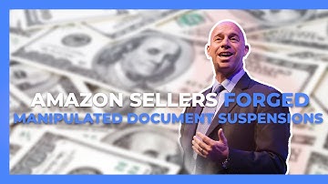 Amazon Sellers Forged Manipulated Document Suspensions Plans of Actions, Appeals & Invoices
