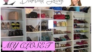 Diamondleone.com-I converted a guest bedroom into an amazing walk in closet. I used the PAX system from Ikea for the wardrobe 