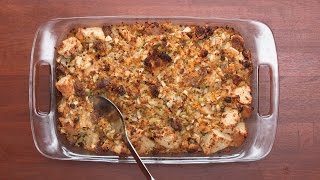 Cornbread Stuffing As Made By Tia Mowry & Cory Hardrict
