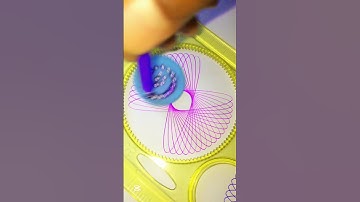 Spirograph Drawing Make | #shorts #Atik_Mia_official