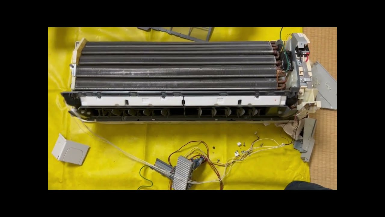 日立　RAS-S28A　エアコン分解クリーニング