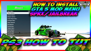 GTA 5 HOW TO INSTALL SPRX MENU
