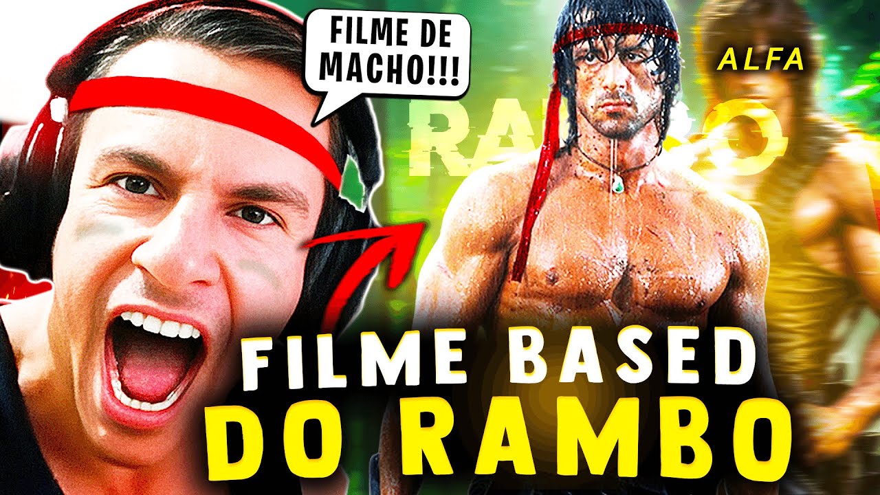 SUPER XANDÃO ASSISTINDO - FILME RAMBO 1: PROGRAMADO PARA MA... (RAMBO ALFA DEMAIS)