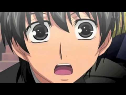 Wolfram and Yuuri hug Kyo Kara Maoh fandub