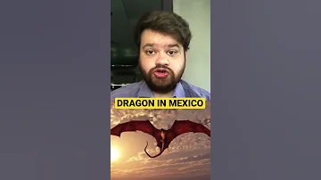 Dragon in Mexico 🐉 #shorts #dragon #footage