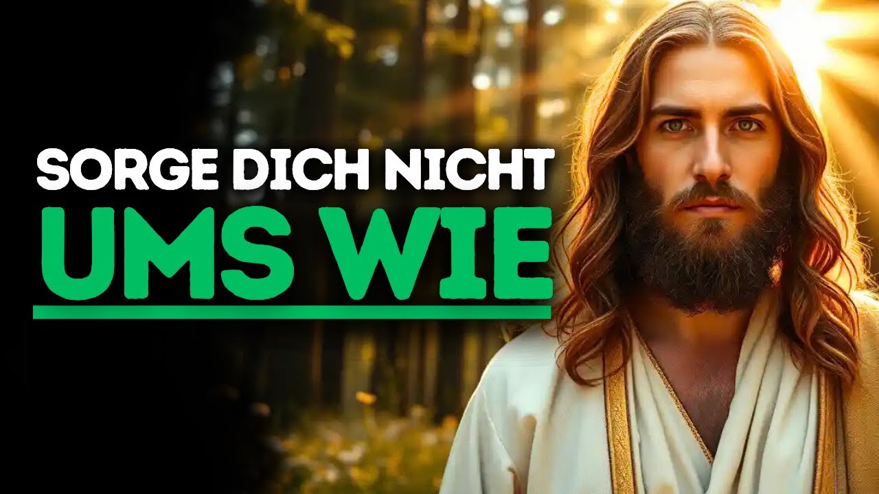 Gott spricht heute zu dir: Frag nicht wie, sondern vertrau.