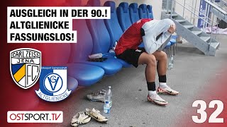 Ausgleich in der 90.! Altglienicke fassungslos: CZ Jena - Altglienicke | Regionalliga Nordost Resimi