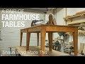 Building farmhouse tables  shaun boyd made this