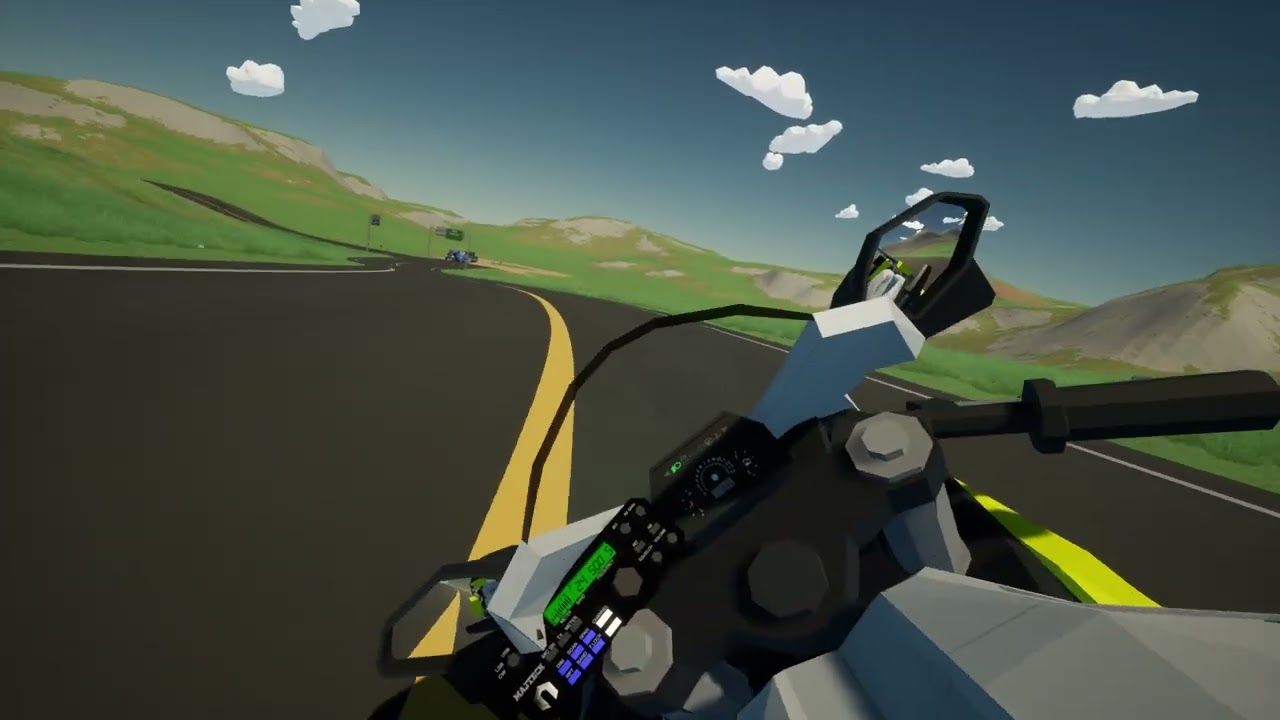 Motor Town Behind The Wheel: Jeju - Gapa Blue Light Run in BBT (Modded)