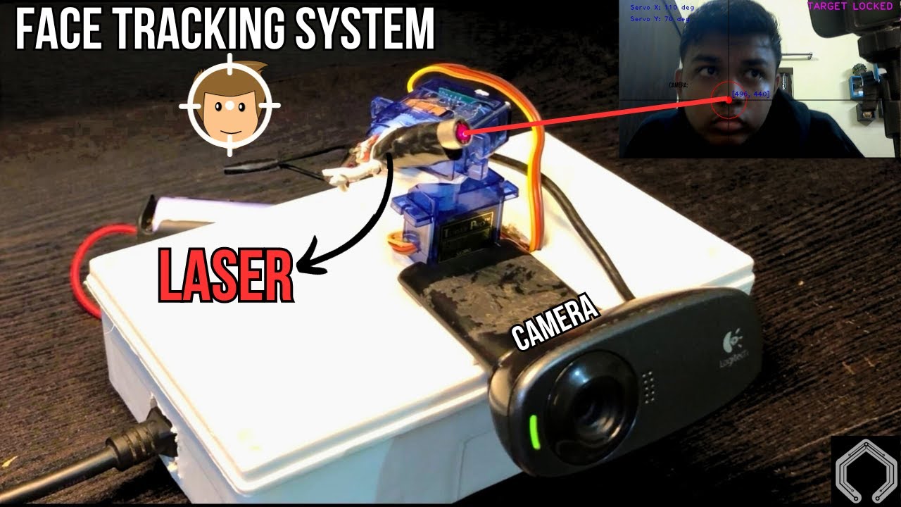 How to make a Face Tracking System | Using Arduino | Based on Python ...