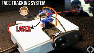 How to make a Laser Face Tracking System | Using Arduino | Based on Python and OpenCV | SciCraft