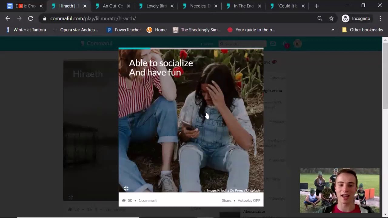 Commaful Vibe Time with Brighton Hugg {Part One}