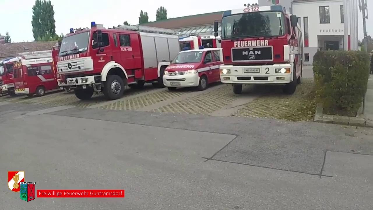 1. Bezirks Feuerwehrjugend Action Day Bezirk Mödling in Guntramsdorf