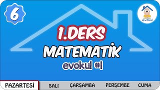 Matematik Konu Listesi | 6. Sınıf #evokul Kampı