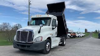 Stock# 9590 - 2014 Freightliner Cascadia with New 10 Foot Dump Bed