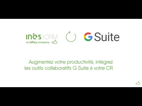 Add-in INES CRM by Efficy pour GSuite