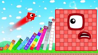 From Number 1-10 to Giant Biggest Number in Maze | Game Animation screenshot 2