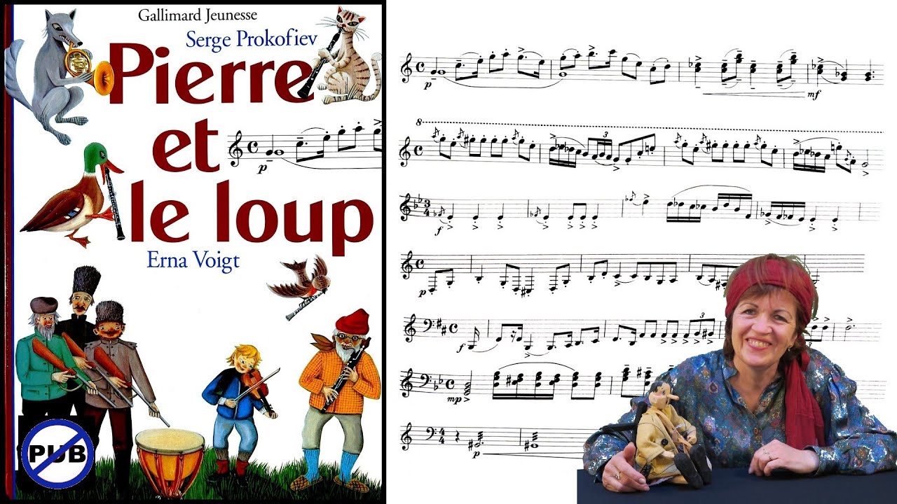 Lecture d'album - Pierre et le loup - Serge Prokofiev