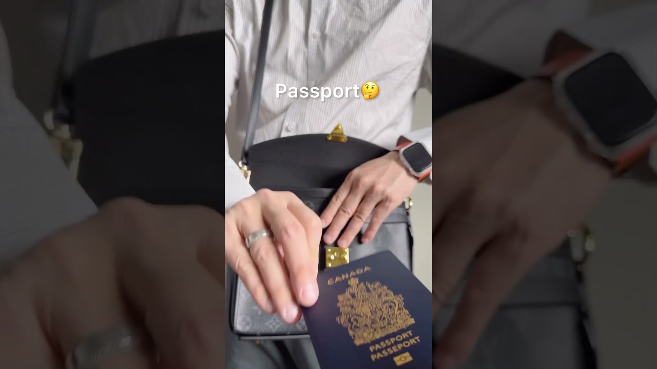 Why most men don’t carry a bag! 🤭 