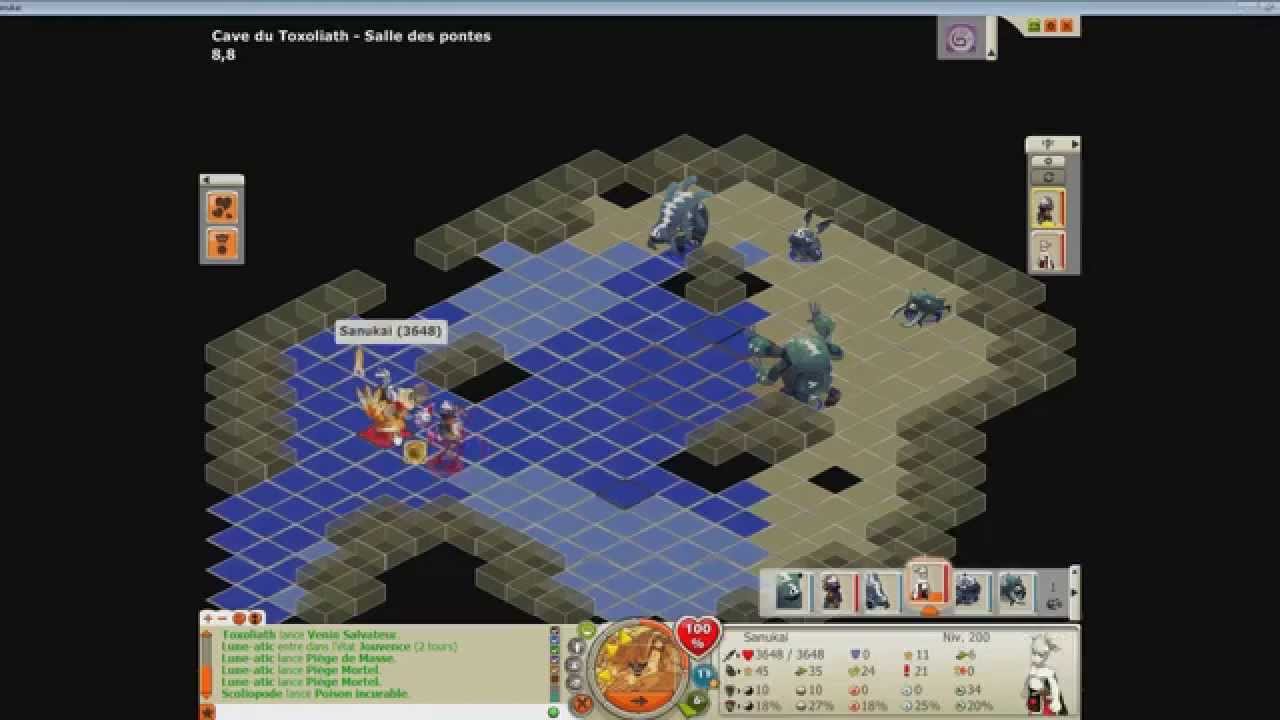 [Dofus] Toxoliath duo (Tentative commenté Eca + sram) Arcachris - YouTube
