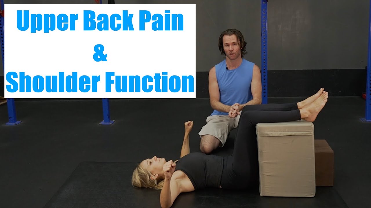 Egoscue STATIC BACK REVERSE PRESSES - shoulder function, upper back pain