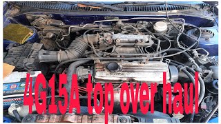 Top overhauling mitsubishi Lancer #CYCLONE#MITSUBISHI#LANCER#4G15A