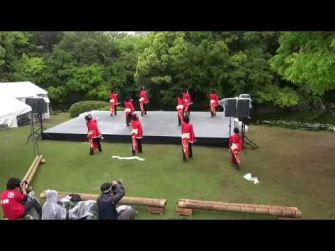 八おとめ天女① 第９回よさこい夢まつり２日目白鳥庭園会場演舞