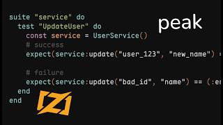 Building a language that doesn't hate testing