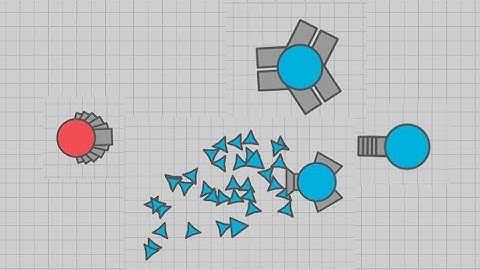 Diep.io Spread Shot stacking practice part 2/다이피오 스프레드 샷 스태킹 연습 파트 2