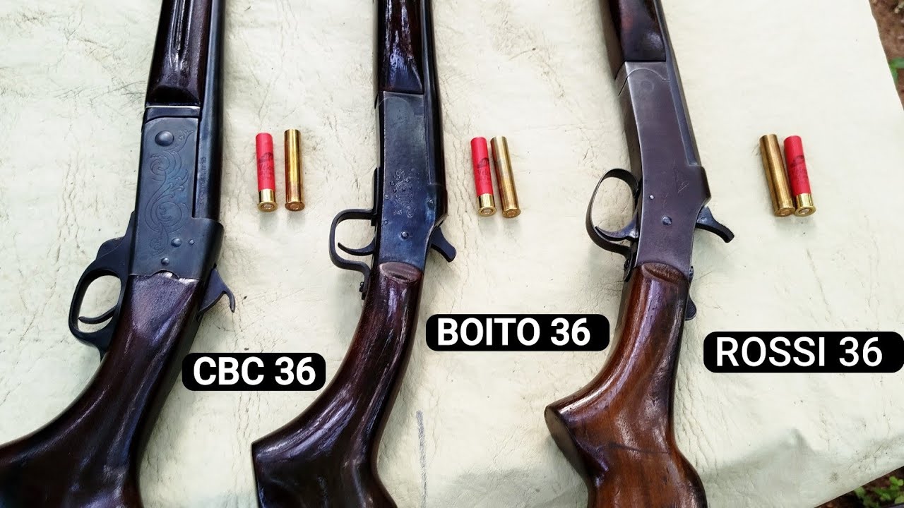 Espingarda CBC vs Boito vs Rossi , Qual Melhor Cartucheira Nacional? 
