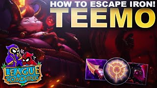 HOW TO ESCAPE IRON! TEEMO POWER! | League of Legends