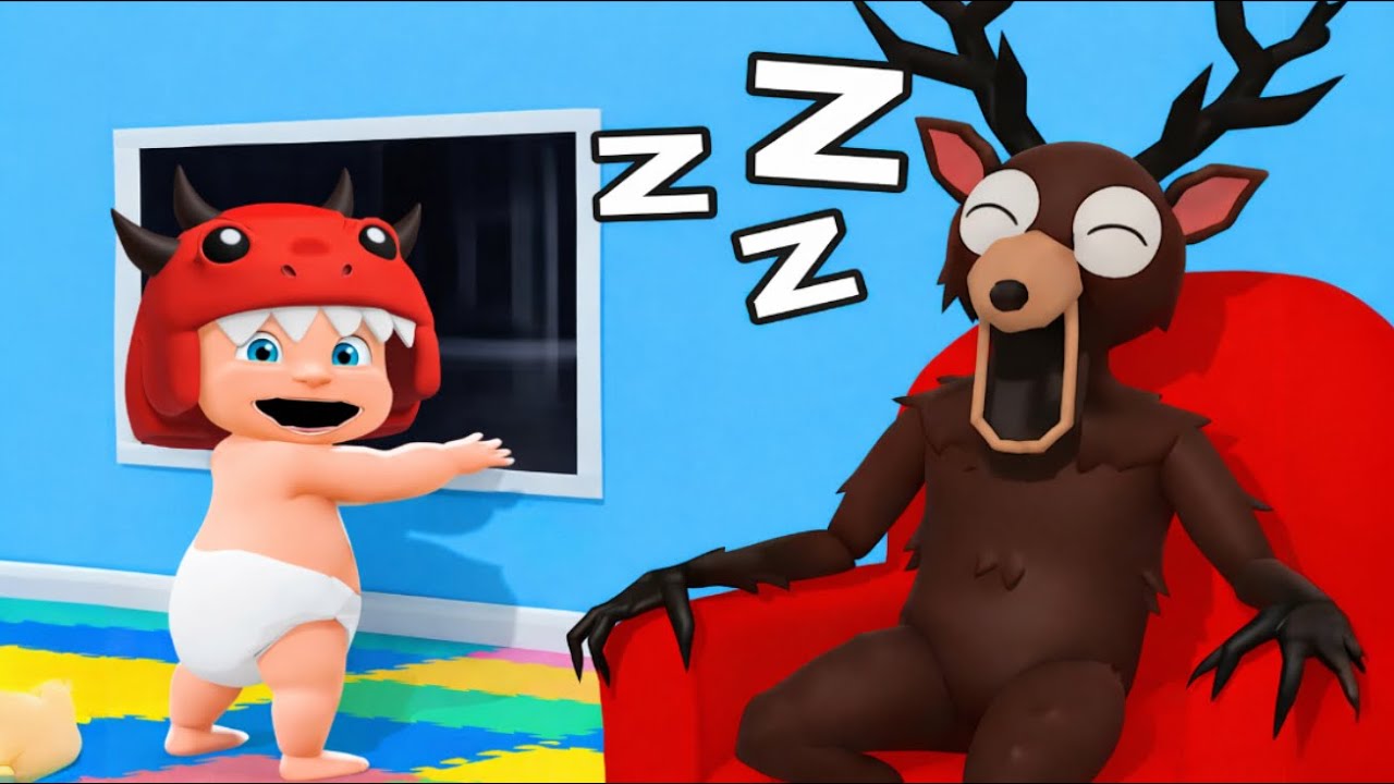 Baby Dino Escapes EVIL DEER!