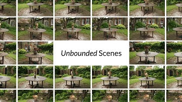Mip NeRF 360: Unbounded Anti Aliased Neural Radiance Fields | CVPR 2022