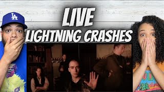 THIS WAS EPIC!| FIRST TIME HEARING Live - Lightning Crashes REACTION