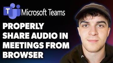 How to Properly Share Audio in Microsoft Teams Meetings From Browser (Full 2025 Guide)
