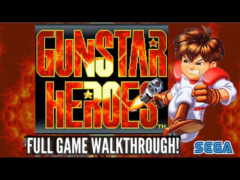 Gunstar Heroes Full Game | Sega Genesis 1993 | No Commentary Gunstar Heroes Full Game | Sega Genesis 1993 | No Commentary
