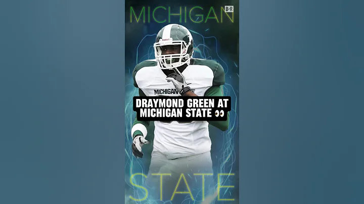 When Draymond played in a Michigan State spring football game 😆 - DayDayNews