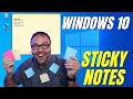 How to Put Sticky Notes on Desktop in Windows 10 (Microsoft Sticky Notes App)